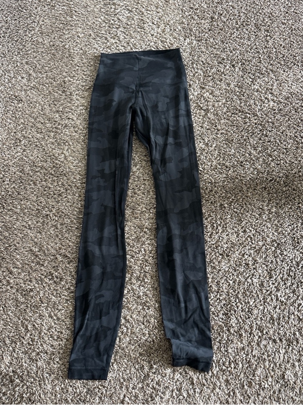 lululemon athletica Black Camo High-Rise Leggings